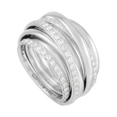 De Grisogono Allegra 18k White Gold 2.05 Ct Diamond Ring