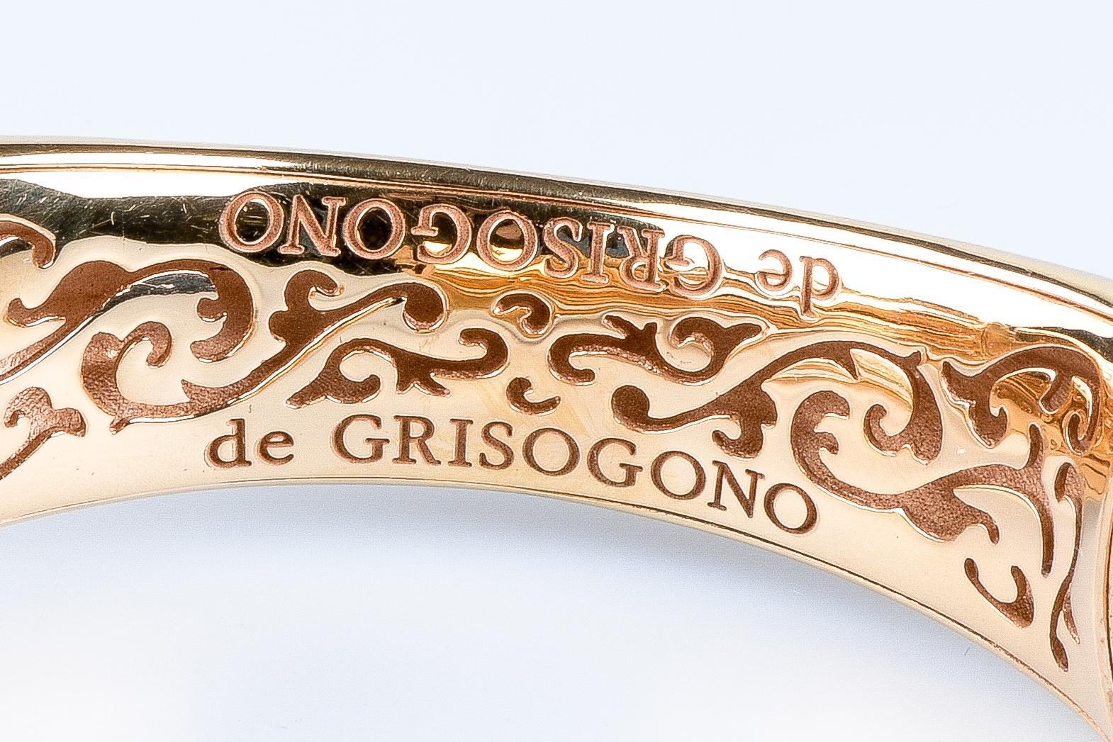 De Grisogono Allegra Collection in 18 carat rose gold Bracelet  For Sale 7