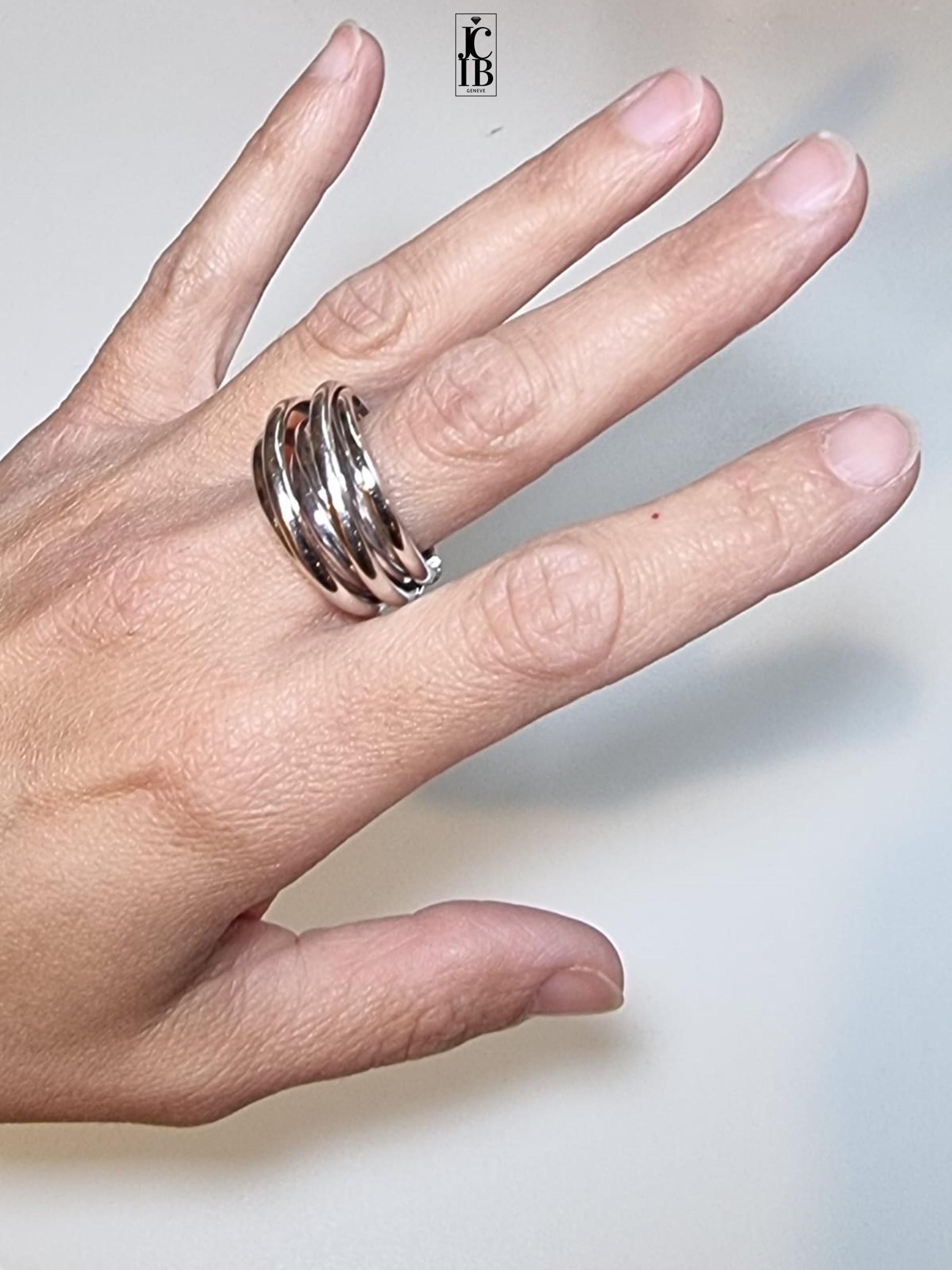 Anello de GRISOGONO ALLEGRA in oro bianco del 2000 in vendita 5