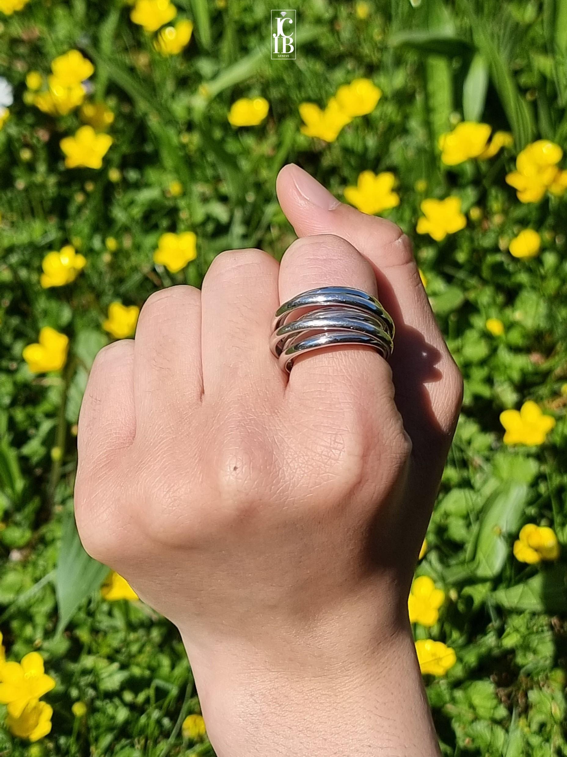 Anello de GRISOGONO ALLEGRA in oro bianco del 2000 in vendita 6