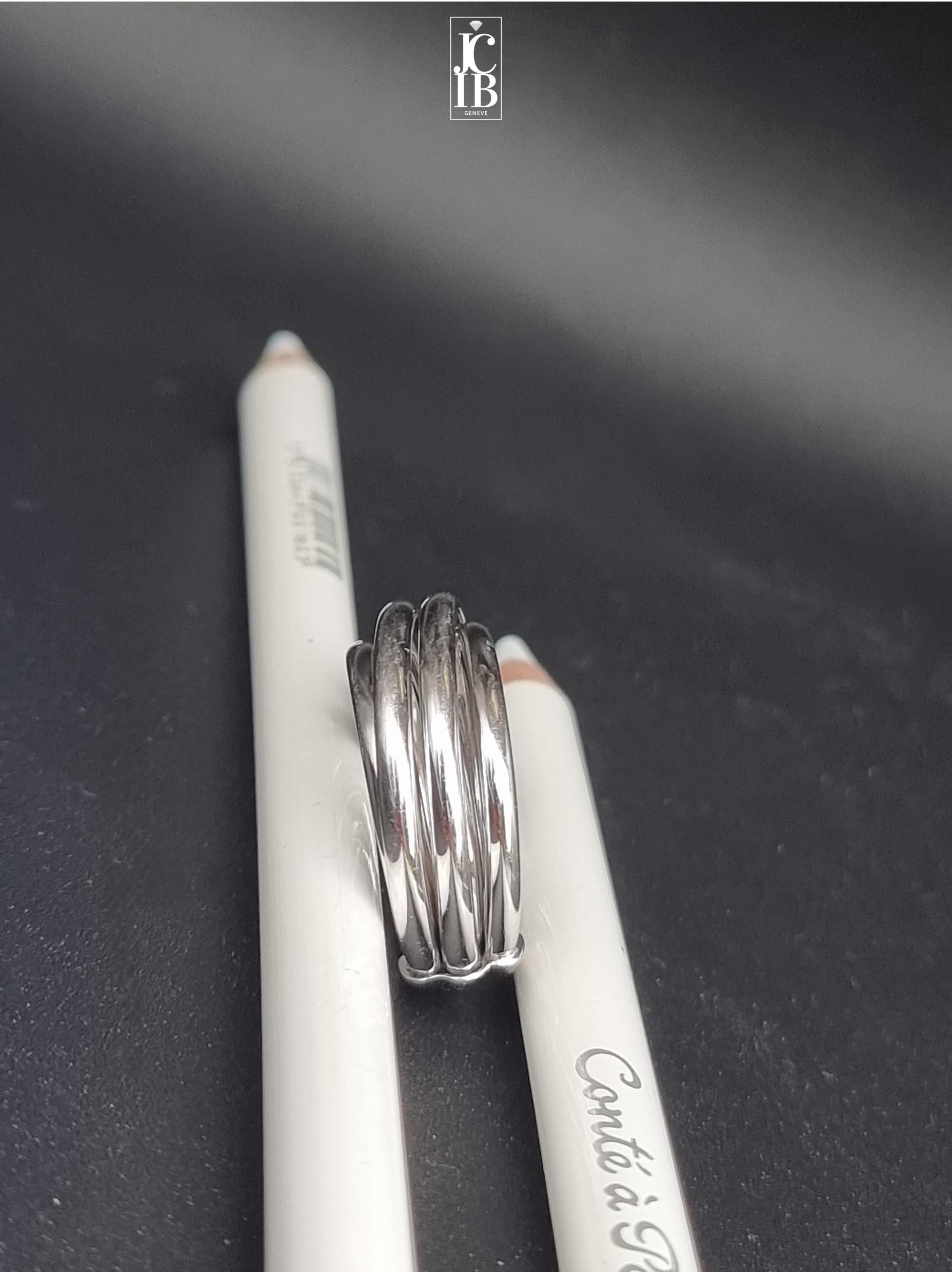 Anello de GRISOGONO ALLEGRA in oro bianco del 2000 In condizioni buone in vendita a PRÉVESSIN-MOËNS, FR