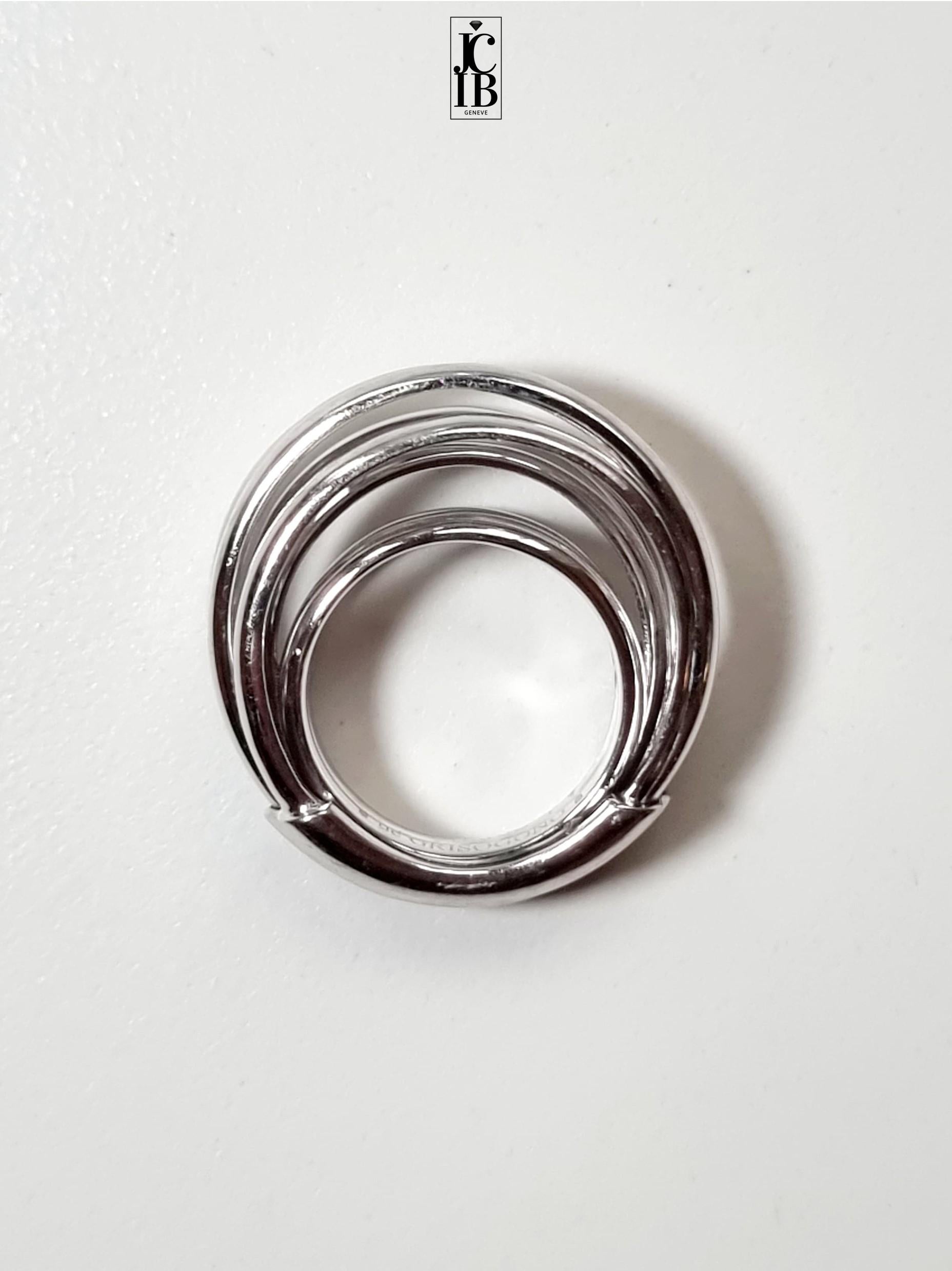Anello de GRISOGONO ALLEGRA in oro bianco del 2000 in vendita 4