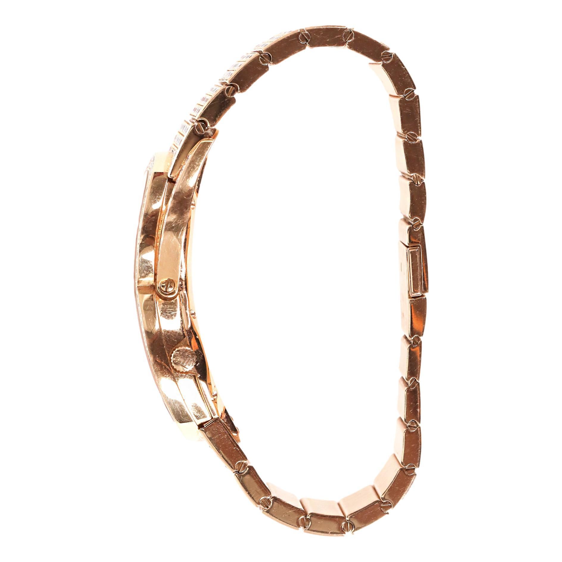 De Grisogono 'Be Eight' Uhr aus 18 Karat Roségold und Diamanten im Zustand „Hervorragend“ im Angebot in London, GB