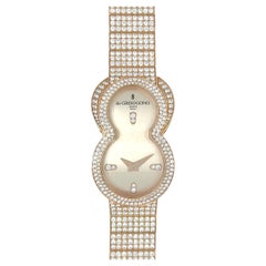 de GRISOGONO Be Eight Rose Gold Diamantuhr