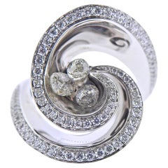 de Grisogono Chiocciolina White Gold Diamond Ring