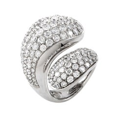 de Grisogono Contrario Full Diamond White Gold Ring