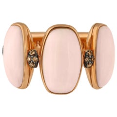 de Grisogono Coral Diamond Gold Ring