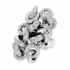 De Grisogono Diamant-Cocktailring aus 18k Weißgold