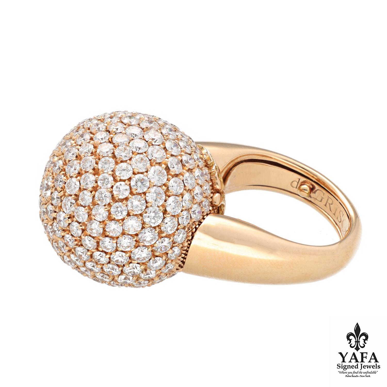 disco ball diamond ring