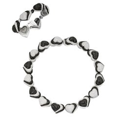 Conjunto de collar y pulsera de diamantes Corazón De Grisogono
