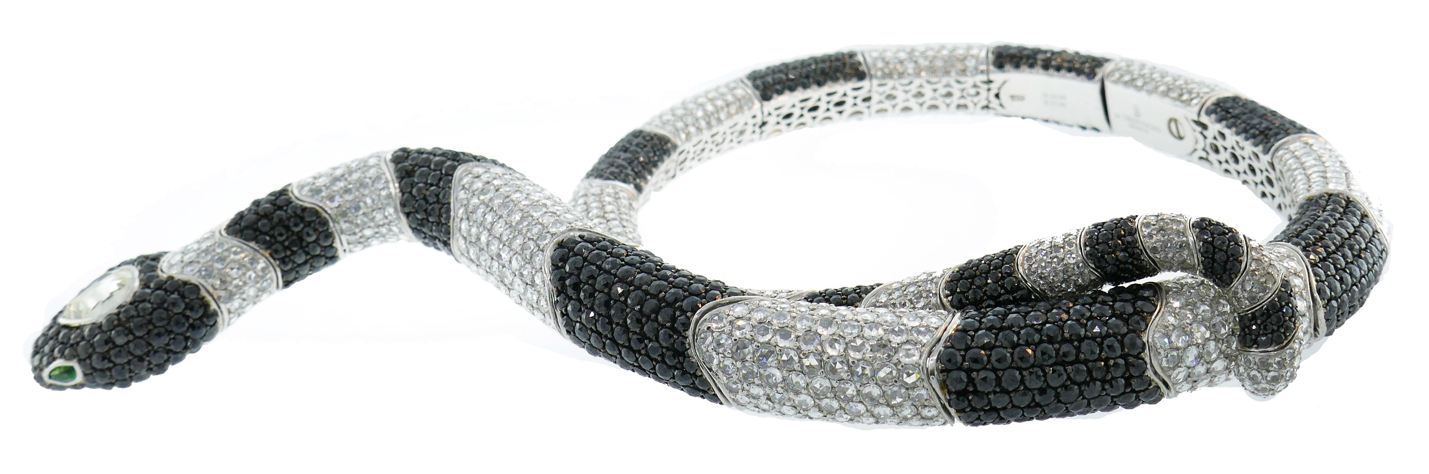 luxury snake necklace