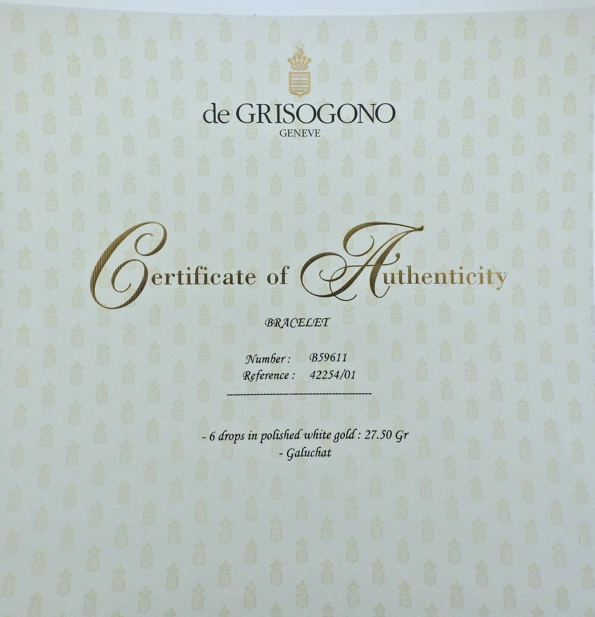 de Grisogono Galuchat Gold Pink Bracelet 2