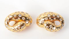 De Grisogono Gold and Diamond Earrings