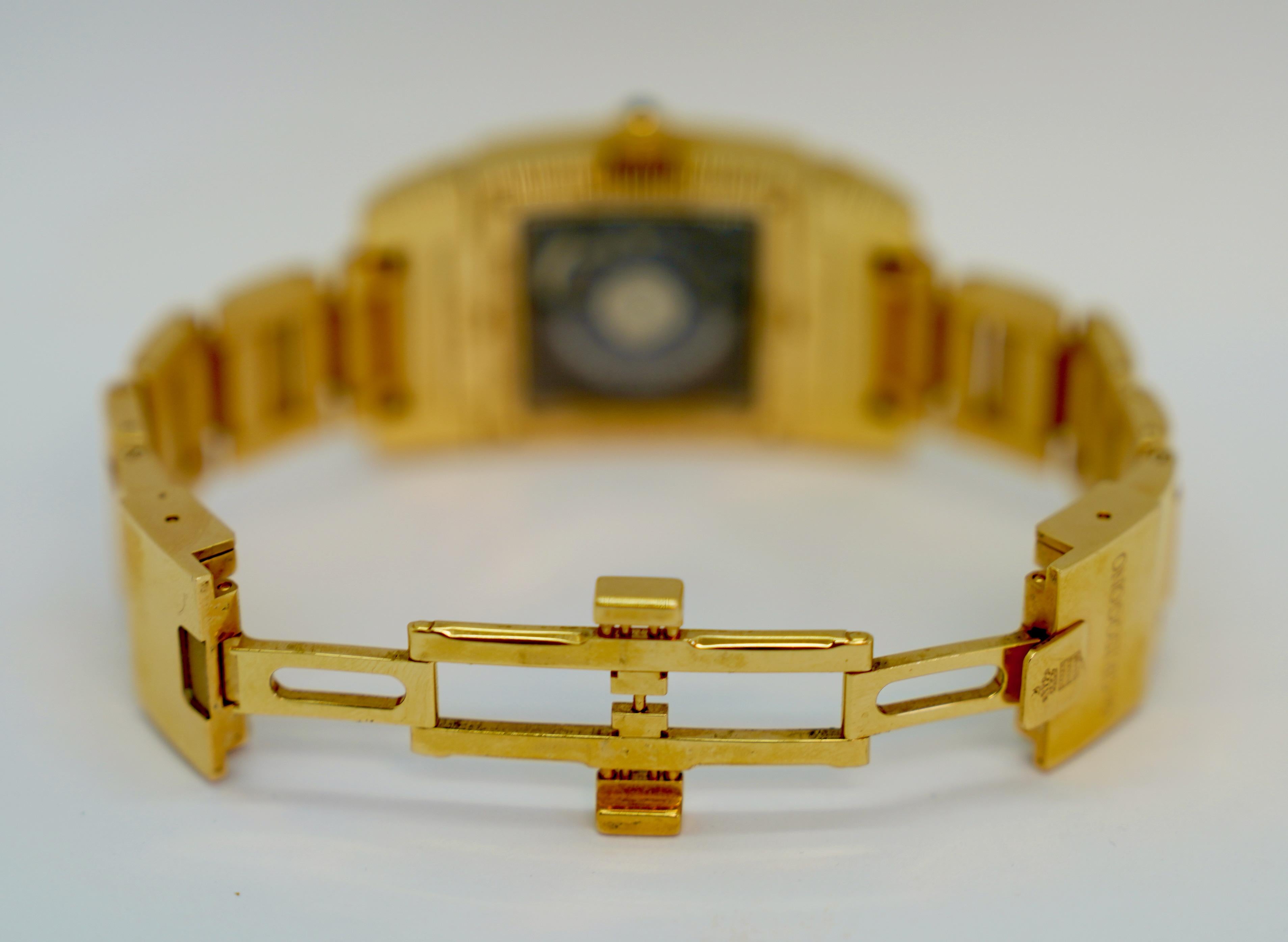 DE GRISOGONO INSTRUMENTINO GMT ladies' watch in 18k rose gold with diamonds For Sale 4