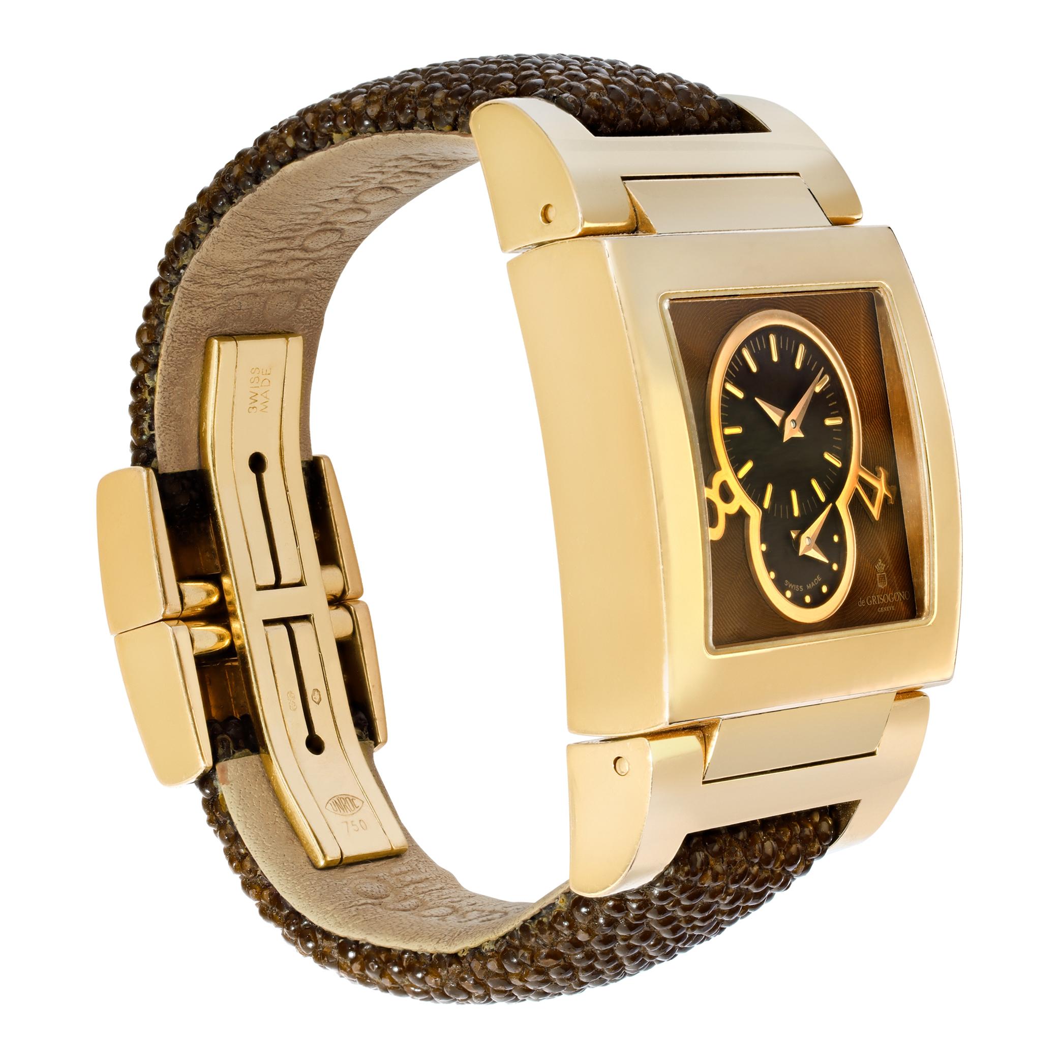 De Grisogono Instrumentino Roségold Automatik-Automatik  Armbanduhr Ref ATN09 im Zustand „Hervorragend“ im Angebot in Surfside, FL