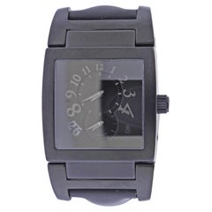 De Grisogono Instrumentino Uno Black Forever PVS Steel Watch 20895S/N