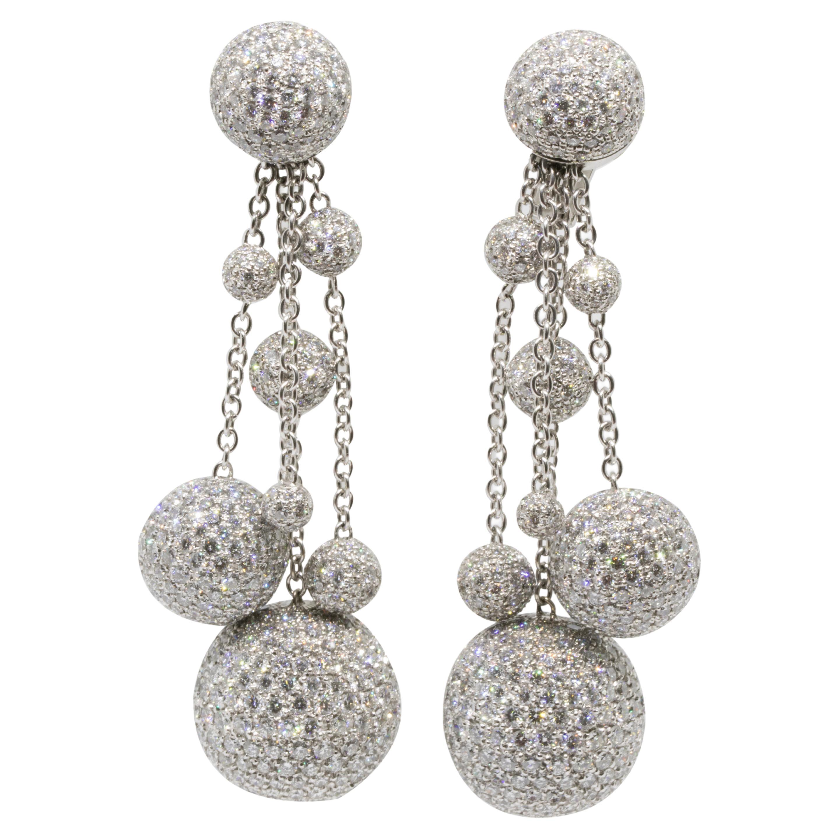 de GRISOGONO Jewelry Boule Collection Earrings w/ White Gold