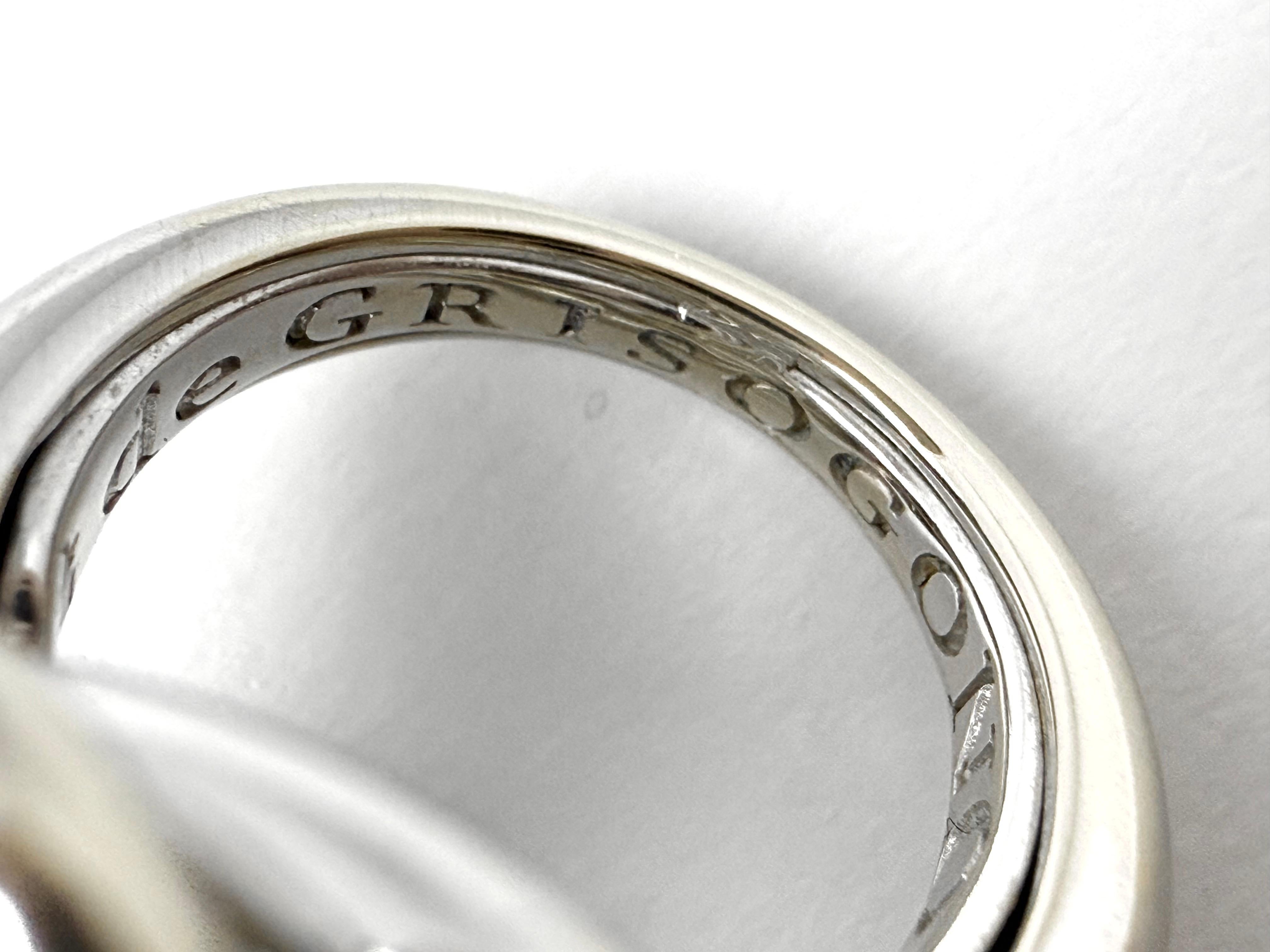 De Grisogono Anillo Flor Matassa Oro Blanco 18k en Excelente estado para la venta en Berlin, DE