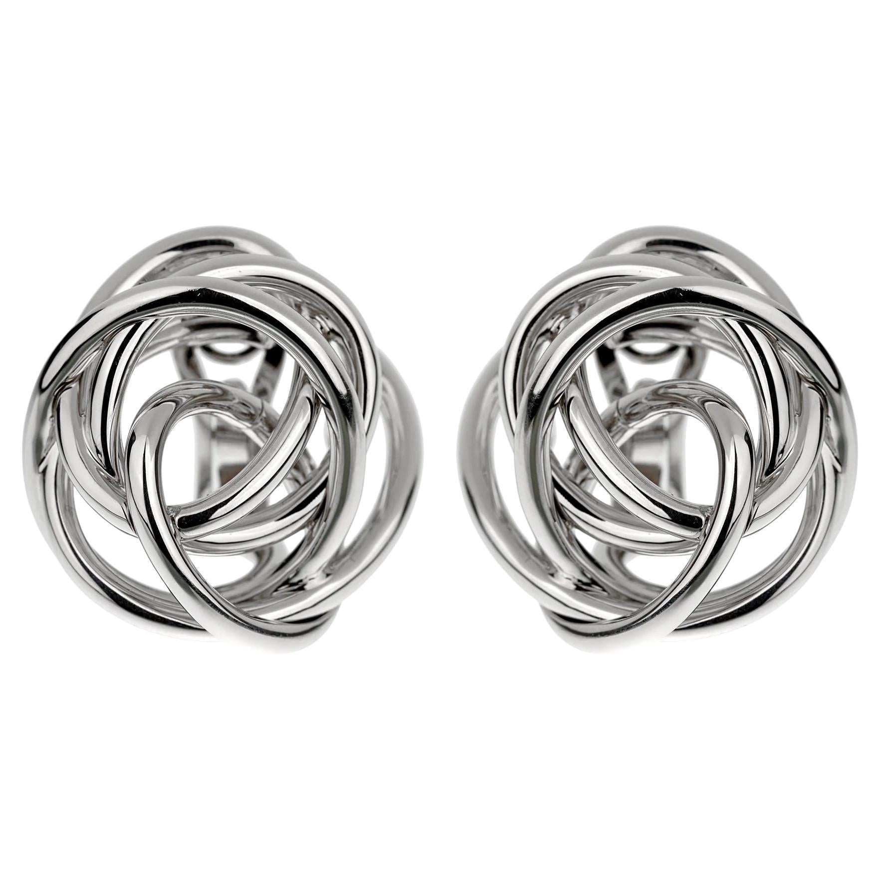 De Grisogono Matassa White Gold Earrings