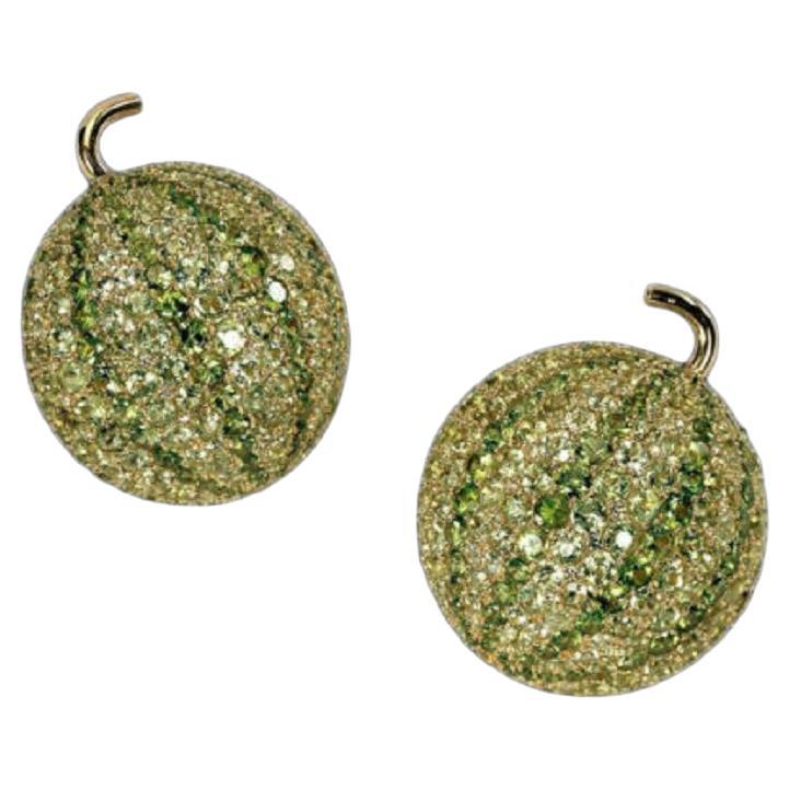 De Grisogono Melon Earrings, 15416/02 For Sale