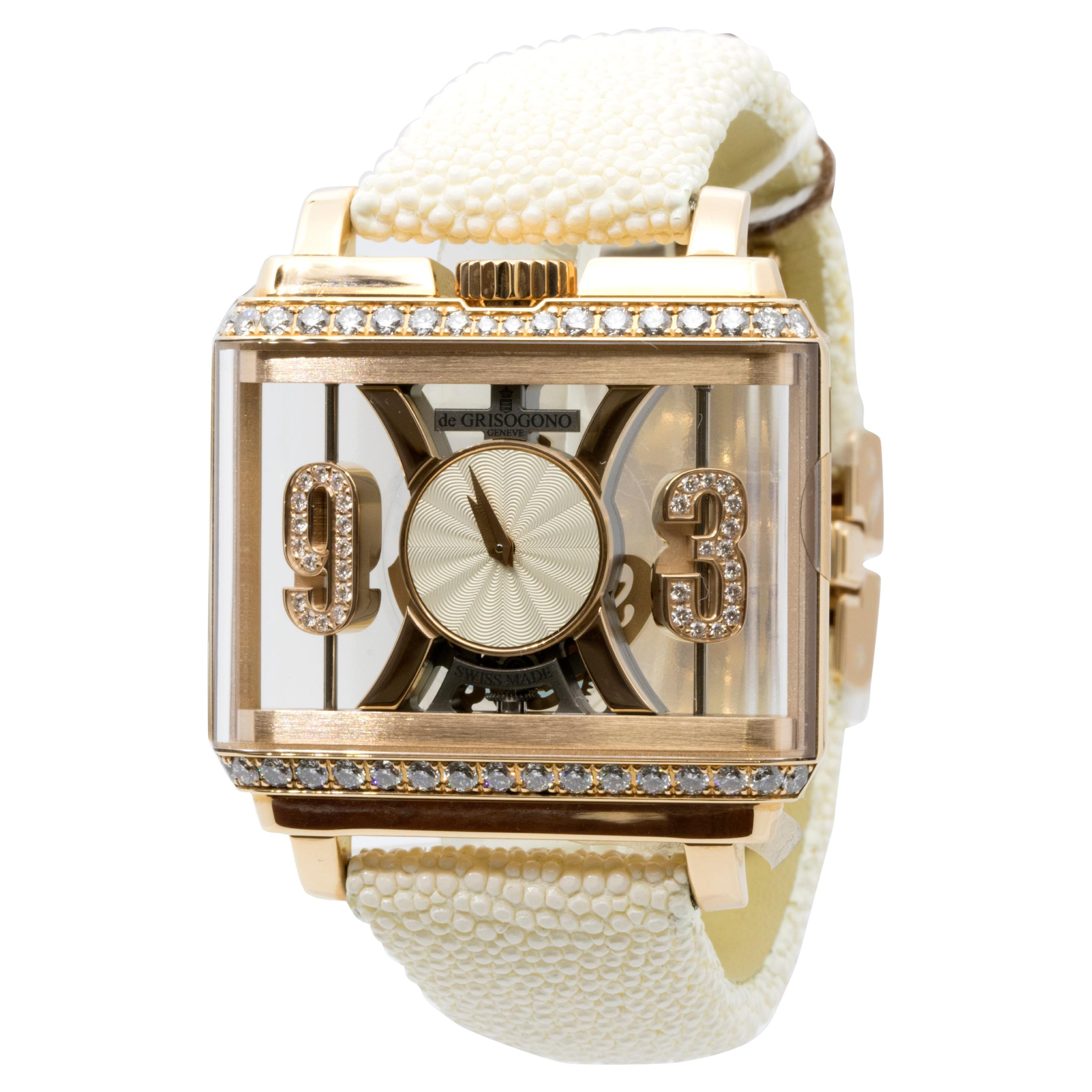 de GRISOGONO New Retro W G S01 For Sale