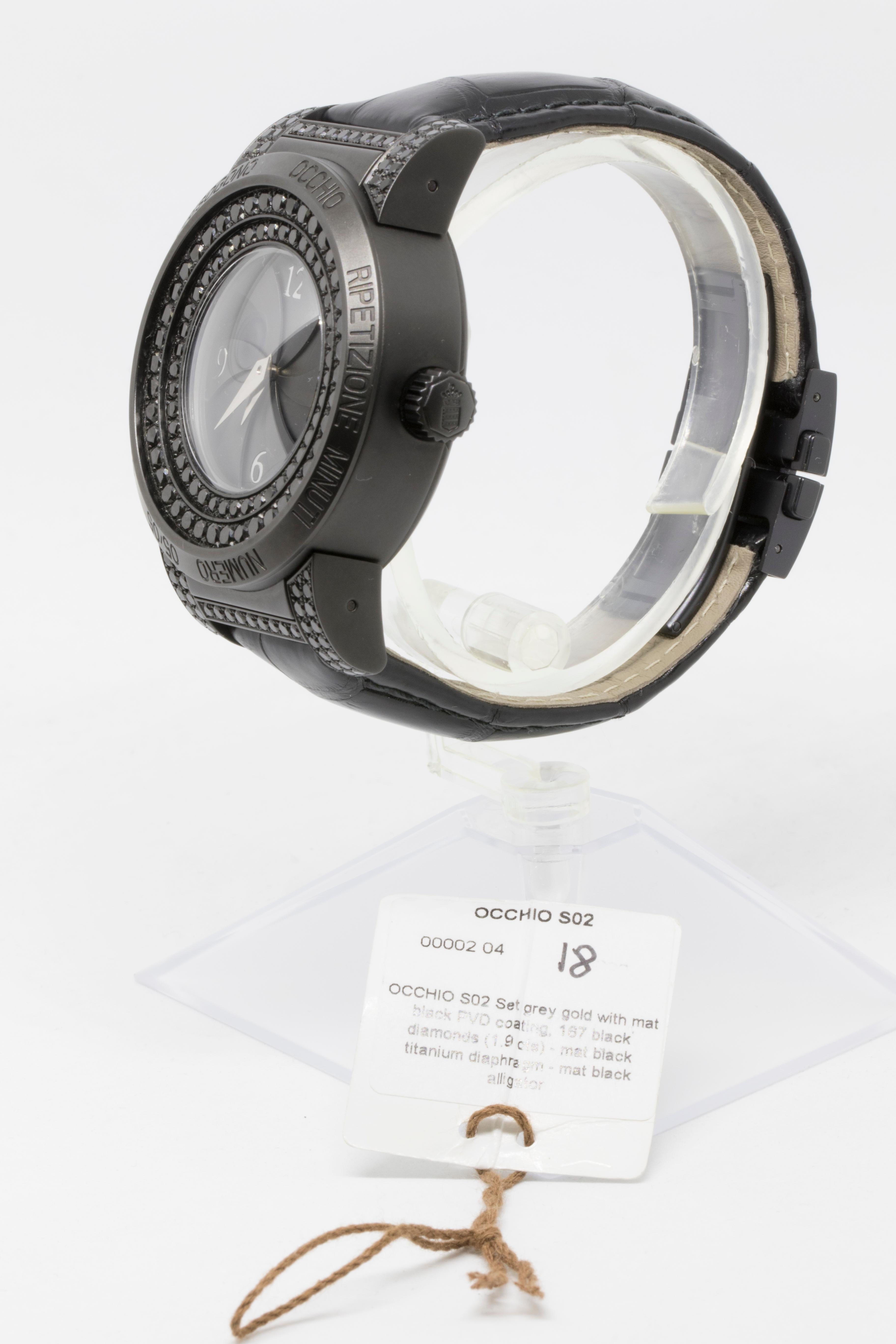 de GRISOGONO Occhio S02 In New Condition For Sale In New York, NY