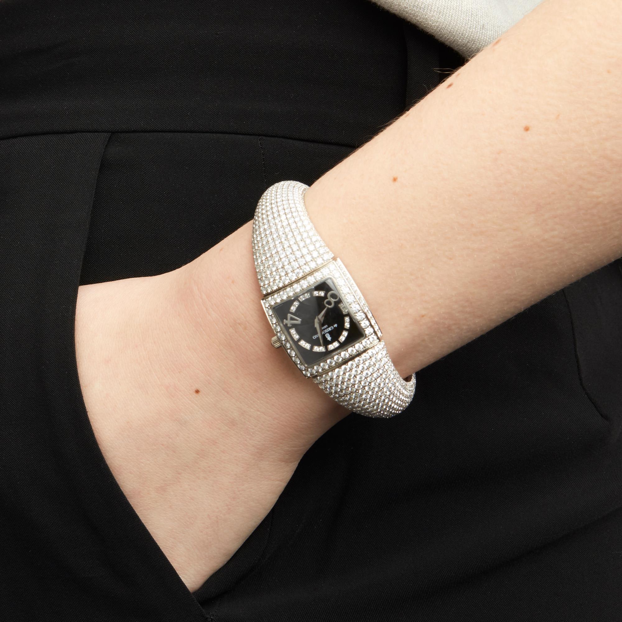 De Grisogono Piccolina 18K White Gold S14B Wristwatch 4