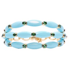 Pulsera de GRISOGONO Oro rosa y turquesa