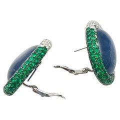 Pendientes Zafiro Esmeralda Diamante de Grisogono