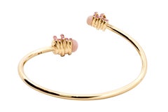 de GRISOGONO Toi & Moi 18-karat Pink Gold, Pink Opal Cuff
