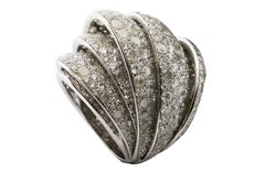 Anillo de GRISOGONO de oro blanco con diamantes blancos helados