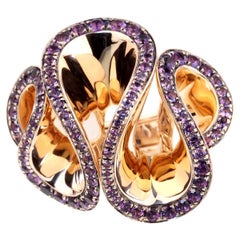 De Grisogono Zigana Amethyst Rose Gold Ring