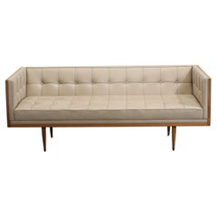 De La Espada Leather Box Sofa by Autoban