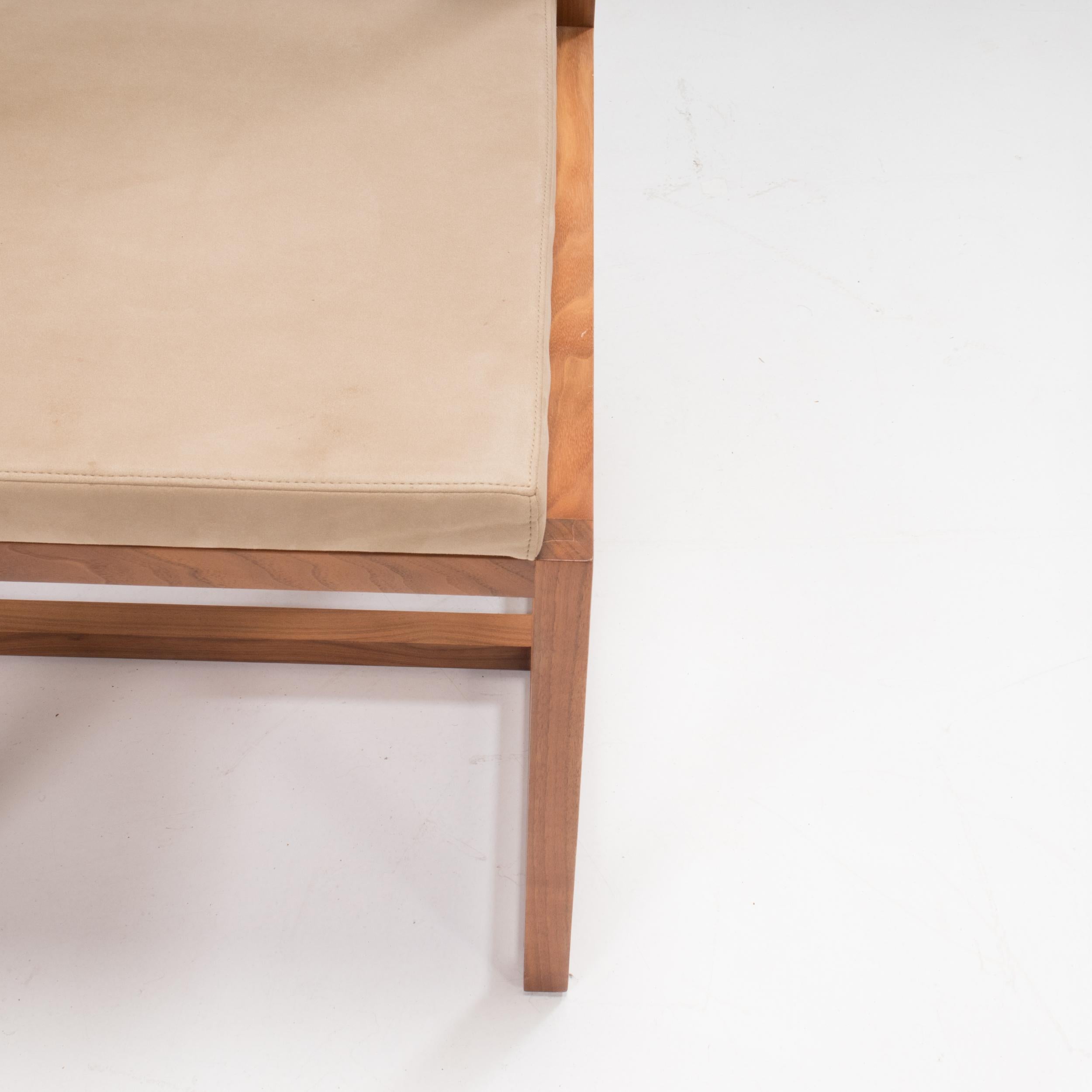 De La Espada Oiled Walnut 133 Compact Dining Chair, Set of 6 4