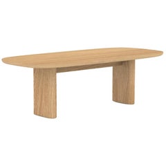 Customizable Modern Dining Table de la Paz, Solid wood.