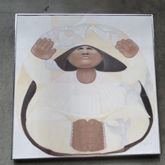 Native American Woman by Roberta De La Vega