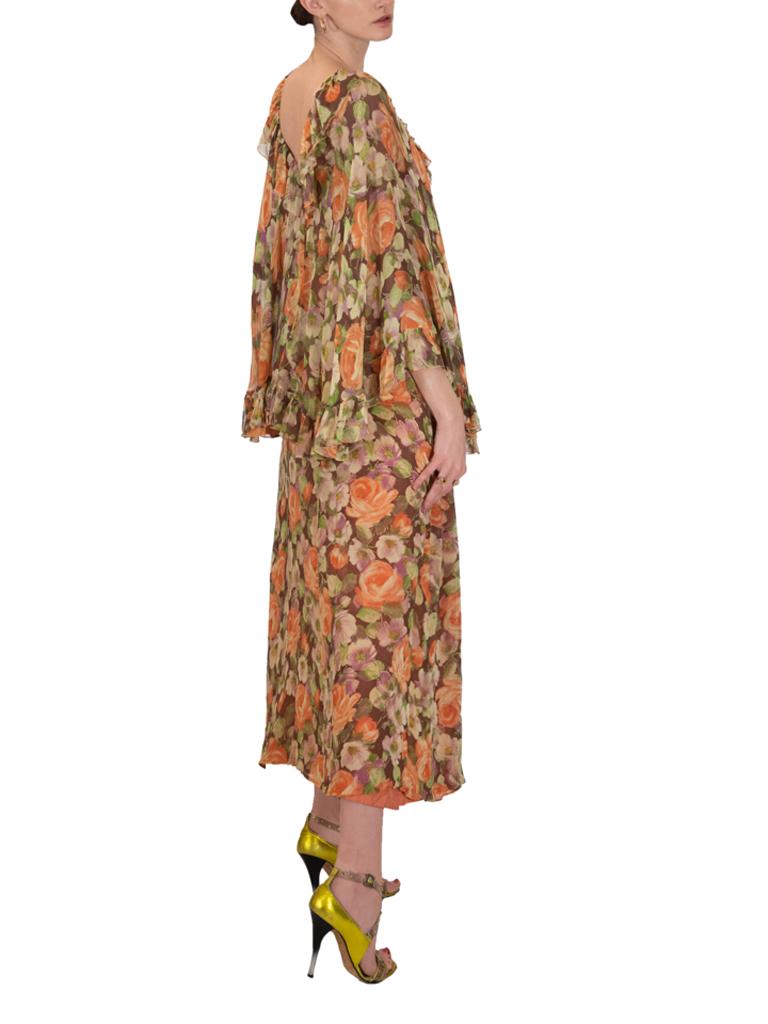 1970s floral dress