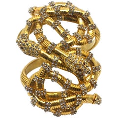 Vintage De Liguoro serpent bracelet from Actress Elsa Martinelli's personal collection