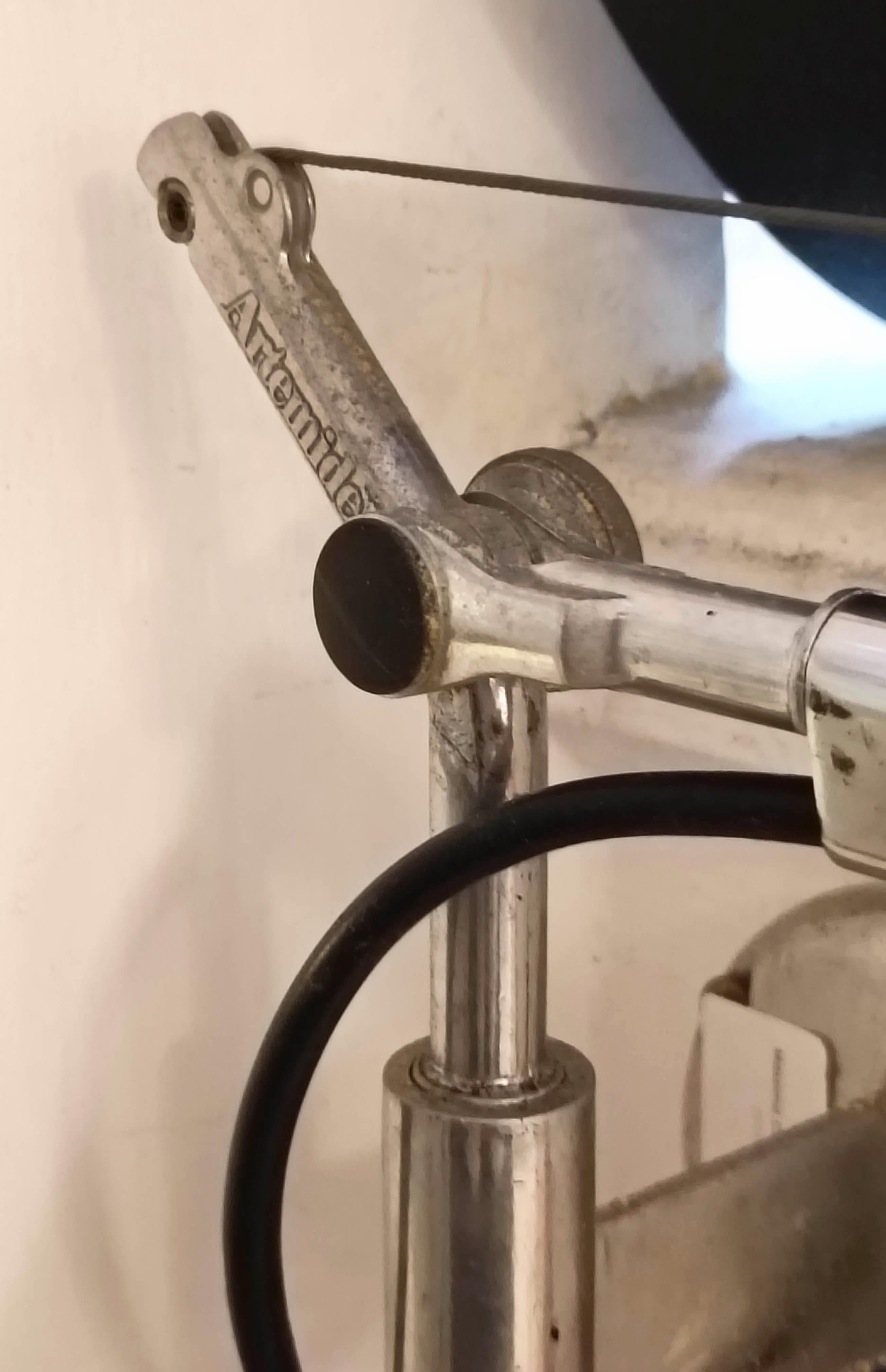De Lucchi y  Lámpara de pared 'Tolomeo Braccio' de Fassina para Artemide  1960s Aluminio en venta