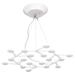 Michele De Lucchi LED Circle Ceiling Light, Aluminum, Made in Italy