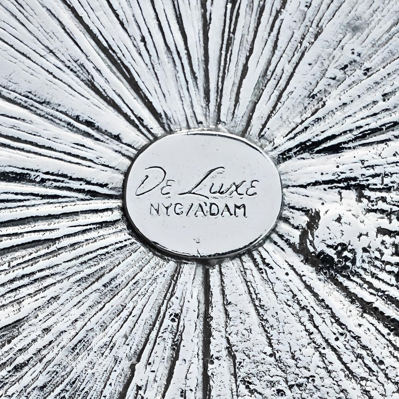 Collana con ciondolo a forma di cuore con smalto rosa e blu di De Lux A.Silver/A'DAM in vendita 3