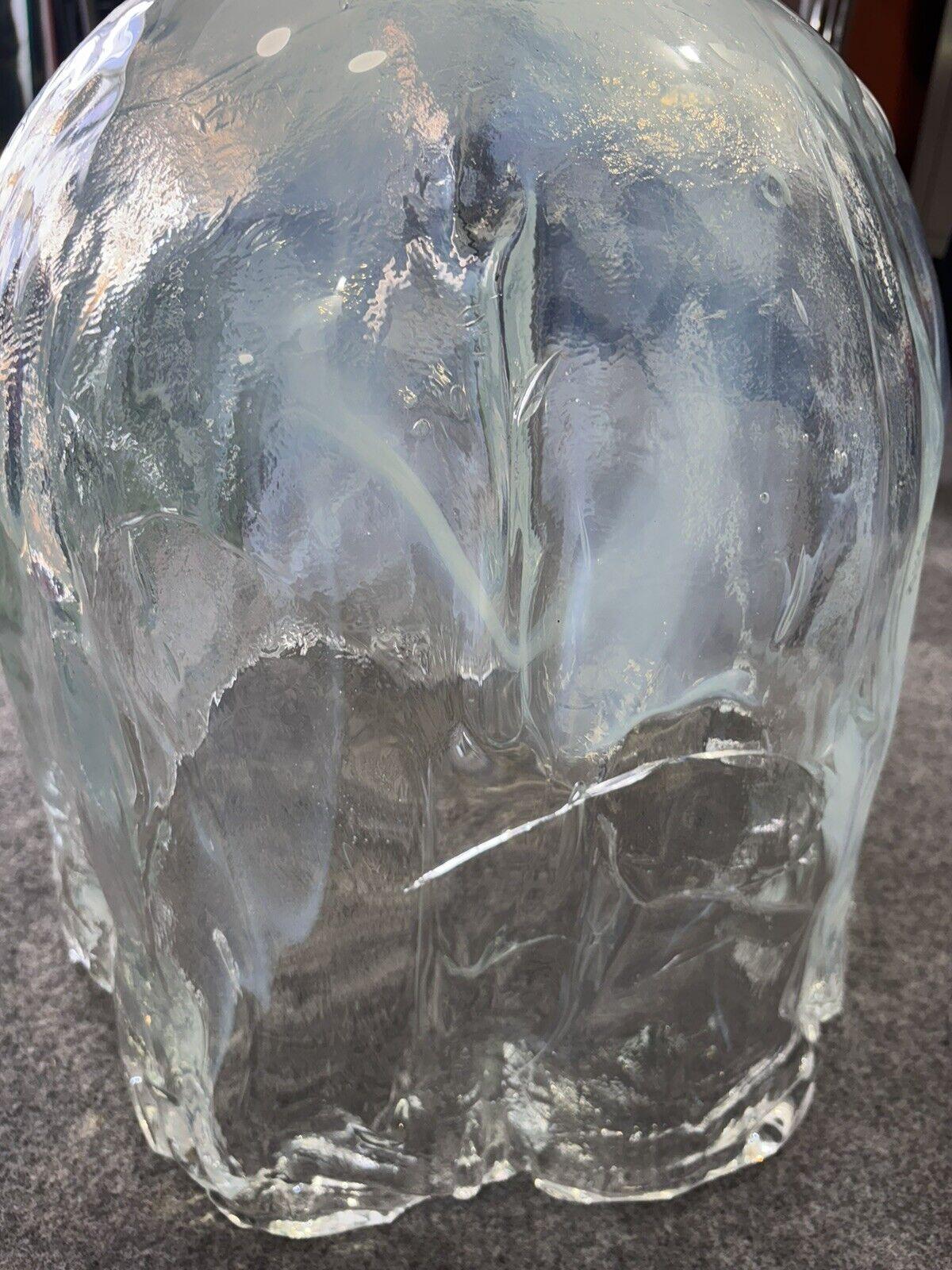 De Majo Suspension Lamp In Murano Glass 1970's Modern Design For Sale 5
