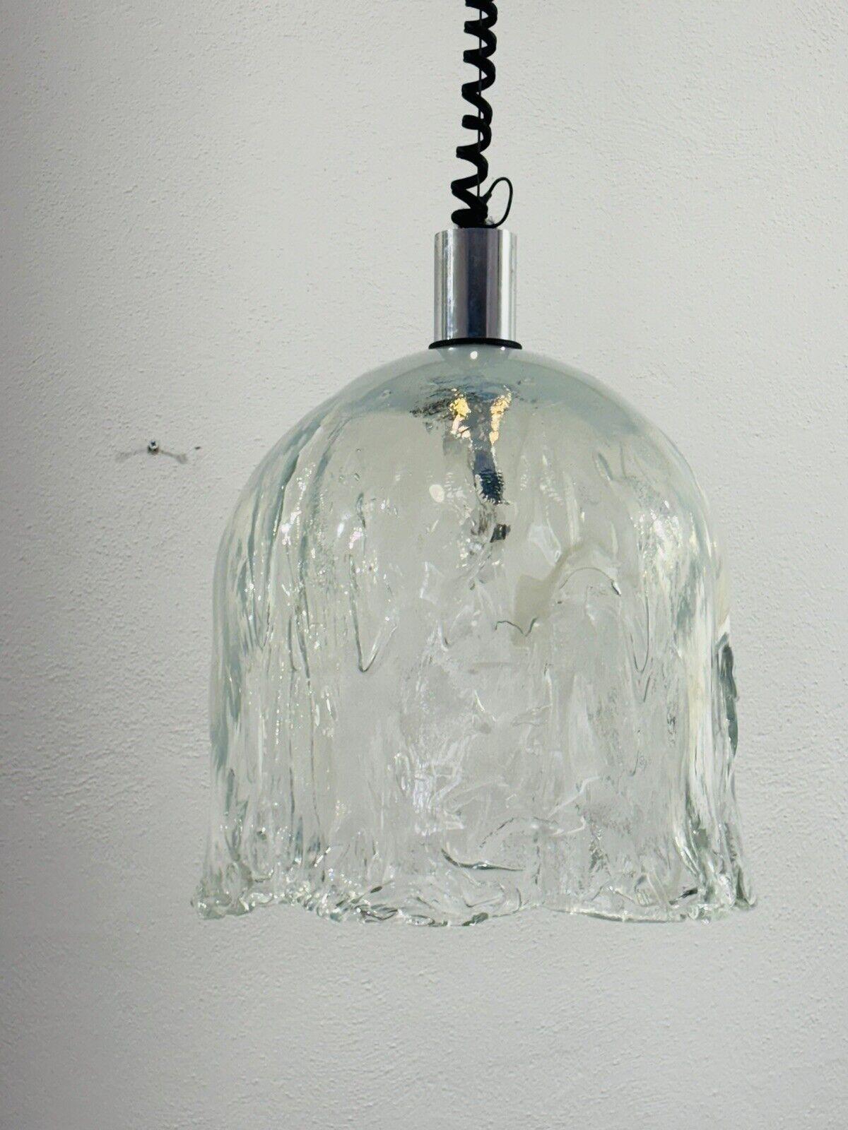 Late 20th Century De Majo Suspension Lamp In Murano Glass 1970's Modern Design For Sale