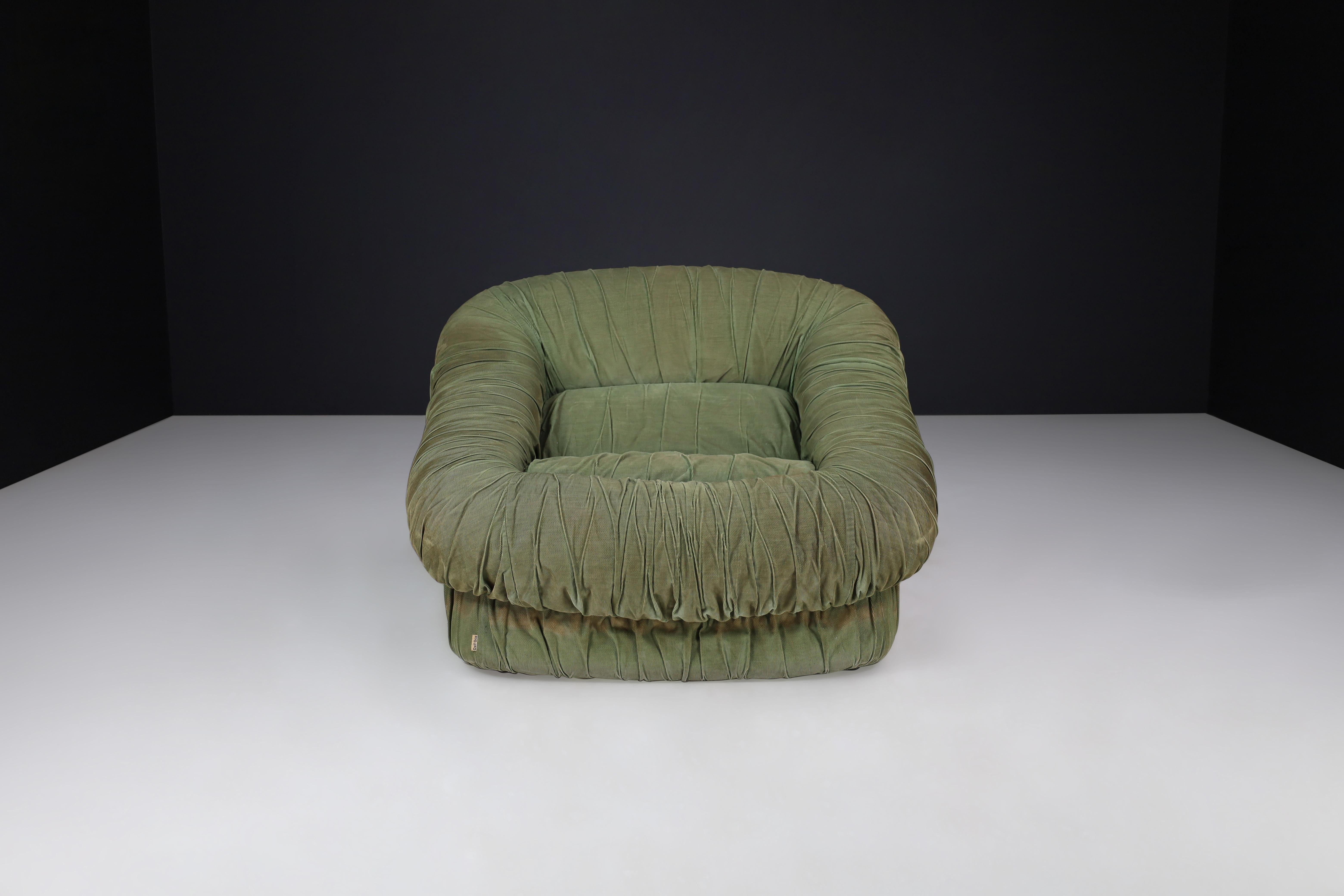 De Pas, D'urbino und Lomazzi für Dall'Oca Lounge Chair, Italien, 1970er Jahre im Angebot 1