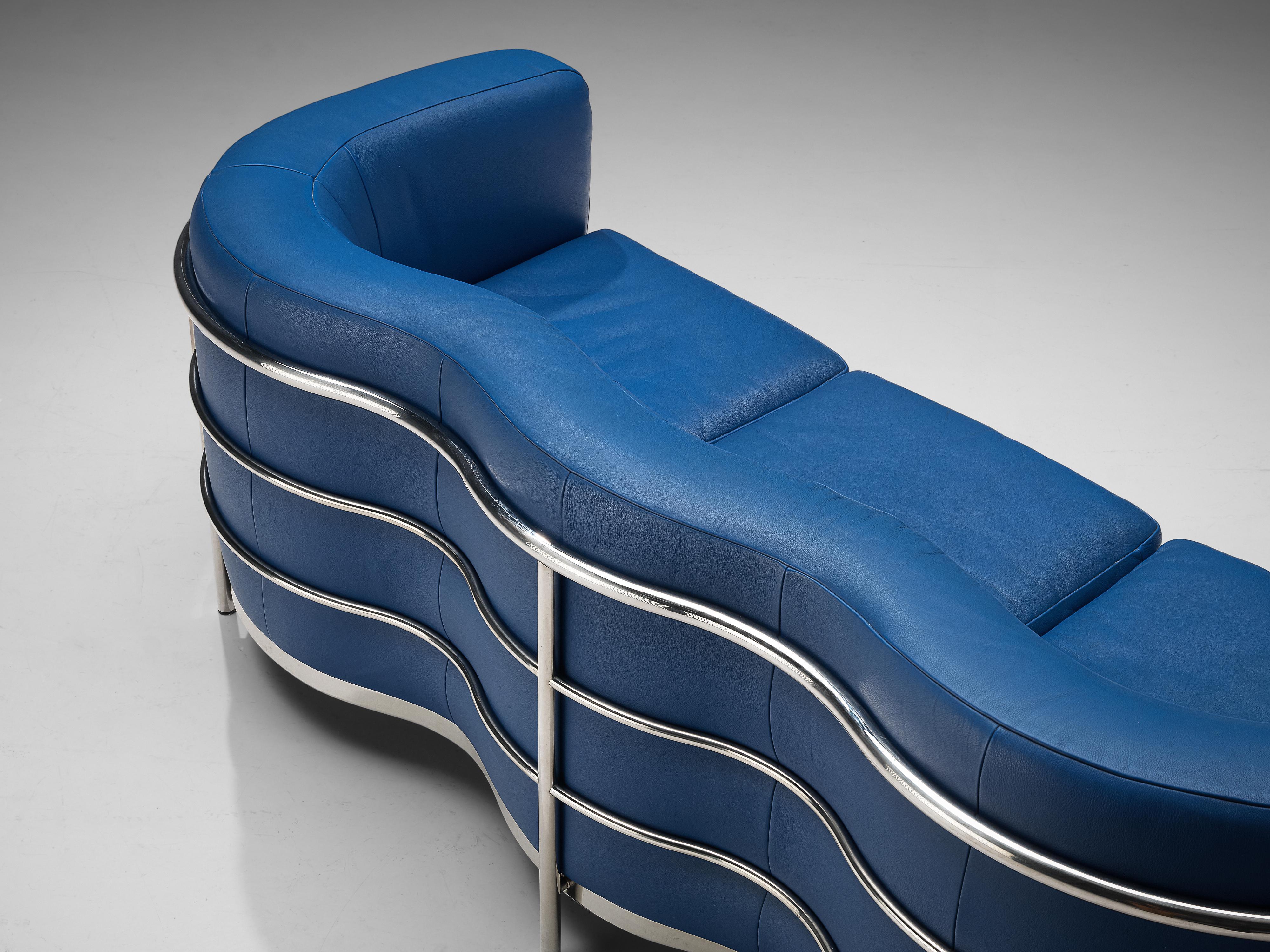 Late 20th Century De Pas D’Urbino and Lomazzi for Zanotta Sofa Model ‘Onda’