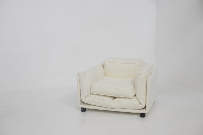 De Pas, D'Urbino E Lomazzi Flap Armchair for BBB Bonaccina For Sale 5