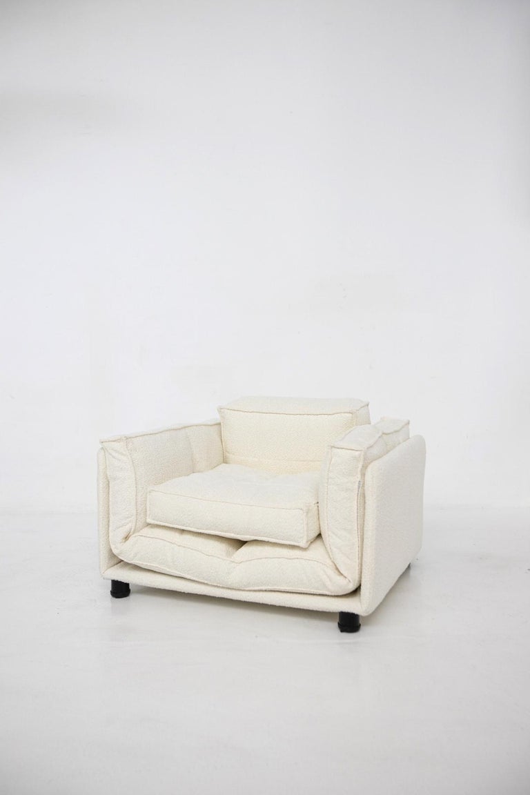 De Pas, D'Urbino E Lomazzi Flap Armchair for BBB Bonaccina For Sale 9