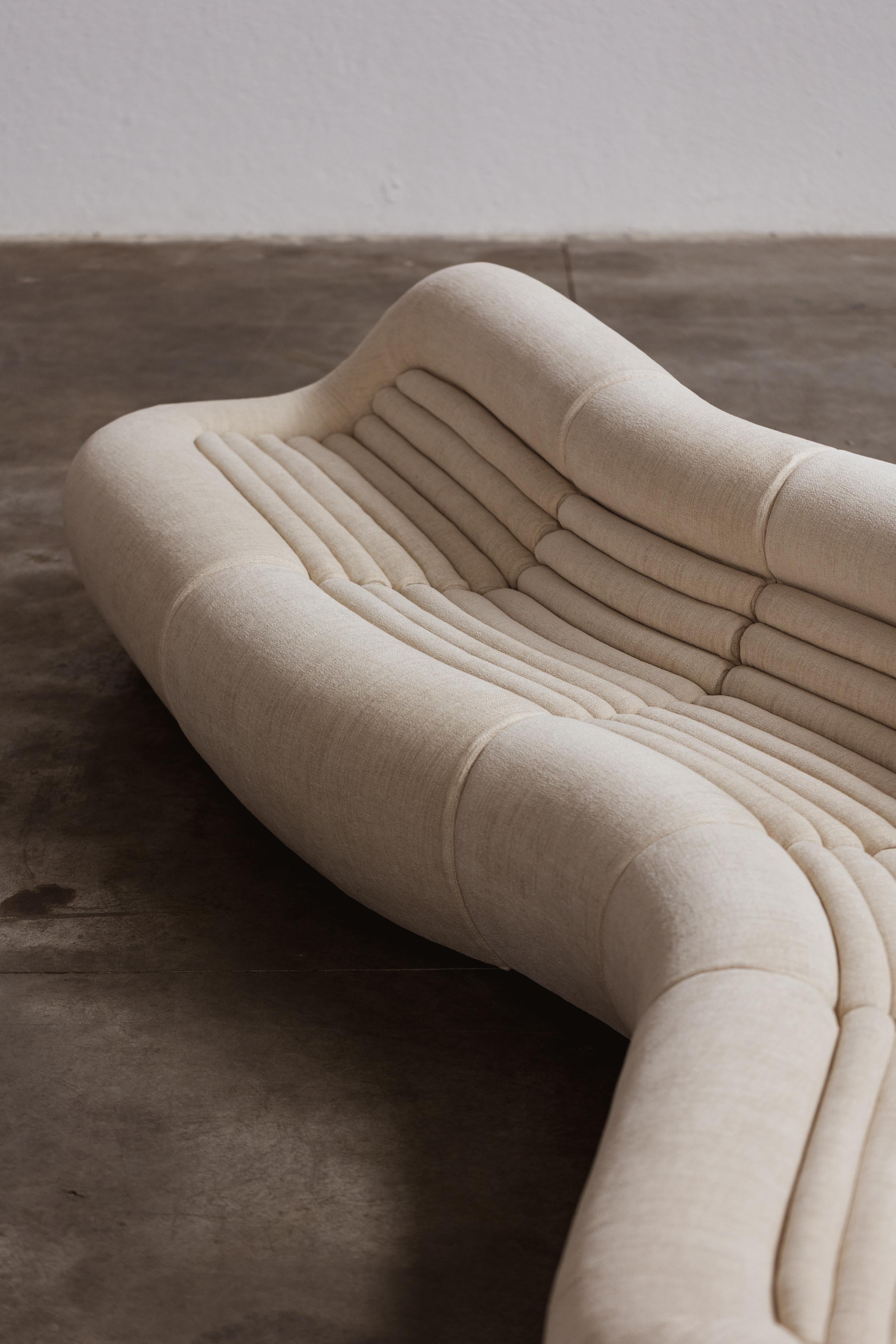 De Pas, D'Urbino, Lomazzi Canapé Carrera pour BBB Bonacina, 1969, ensemble de 5 pièces en vente 1