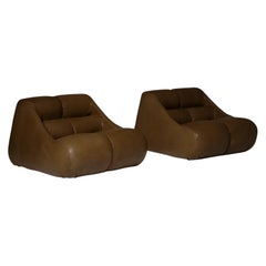 De Pas, D’Urbino & Lomazzi ‘Cuingam’ Lounge chairs, Set of two
