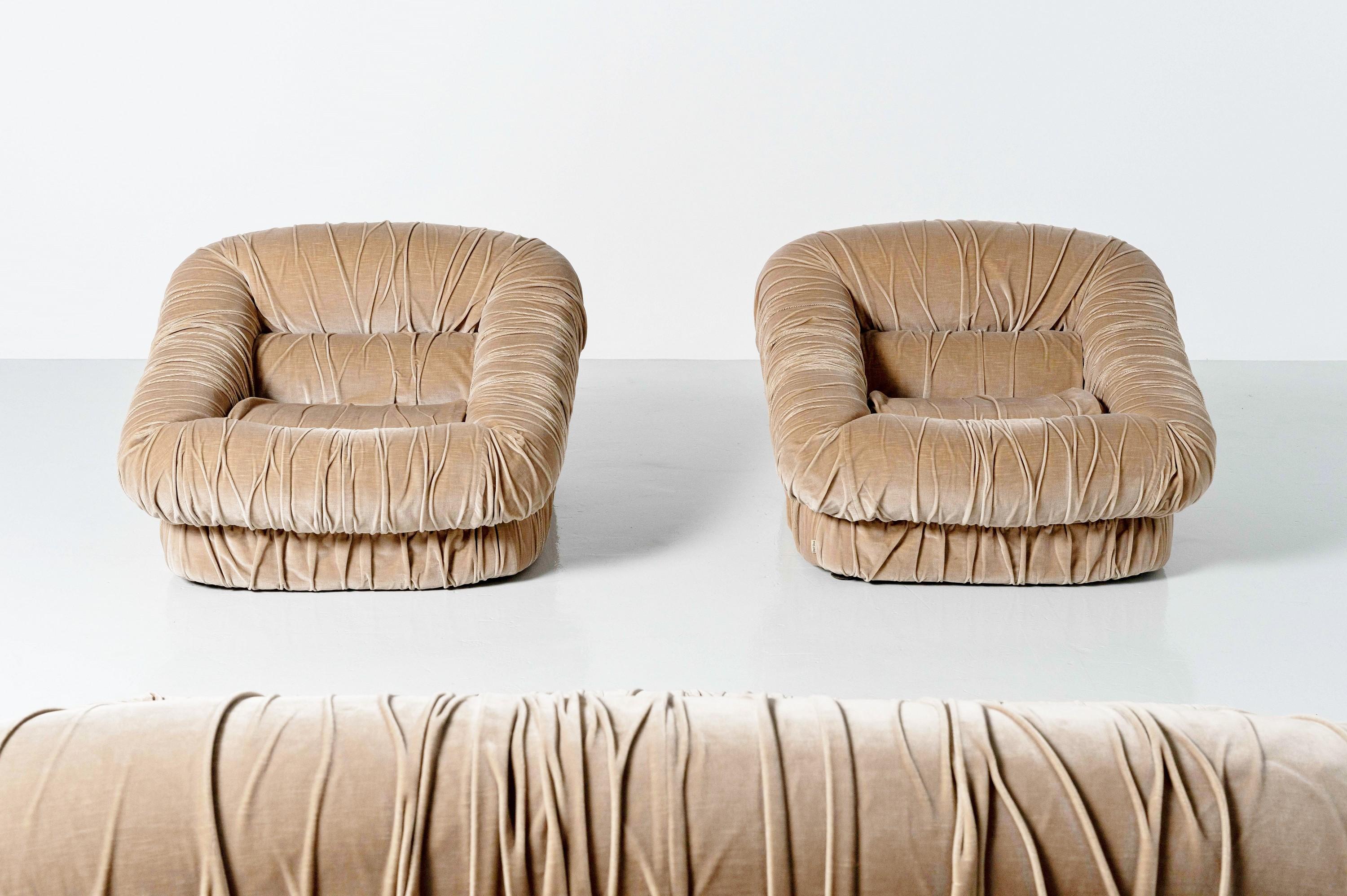 De Pas D'urbino Lomazzi Dall Oca Lounge Sofa, Italy, 1975 3